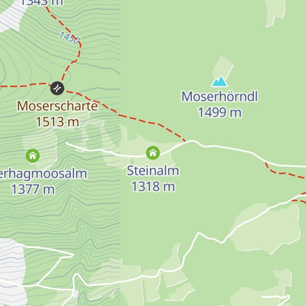 Map of Steinalm