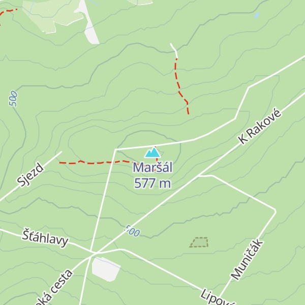 Map of Maršál