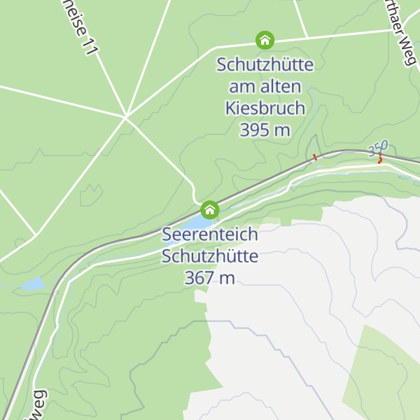 Map of Seerenteich Schutzhütte