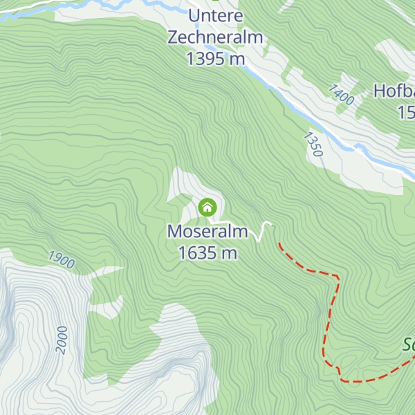 Map of Moseralm