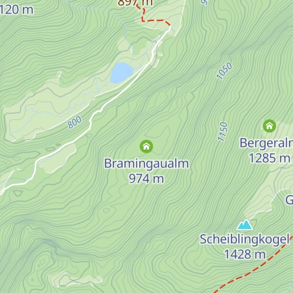 Map of Bramingaualm