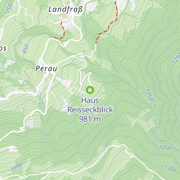 Map of Haus Reisseckblick