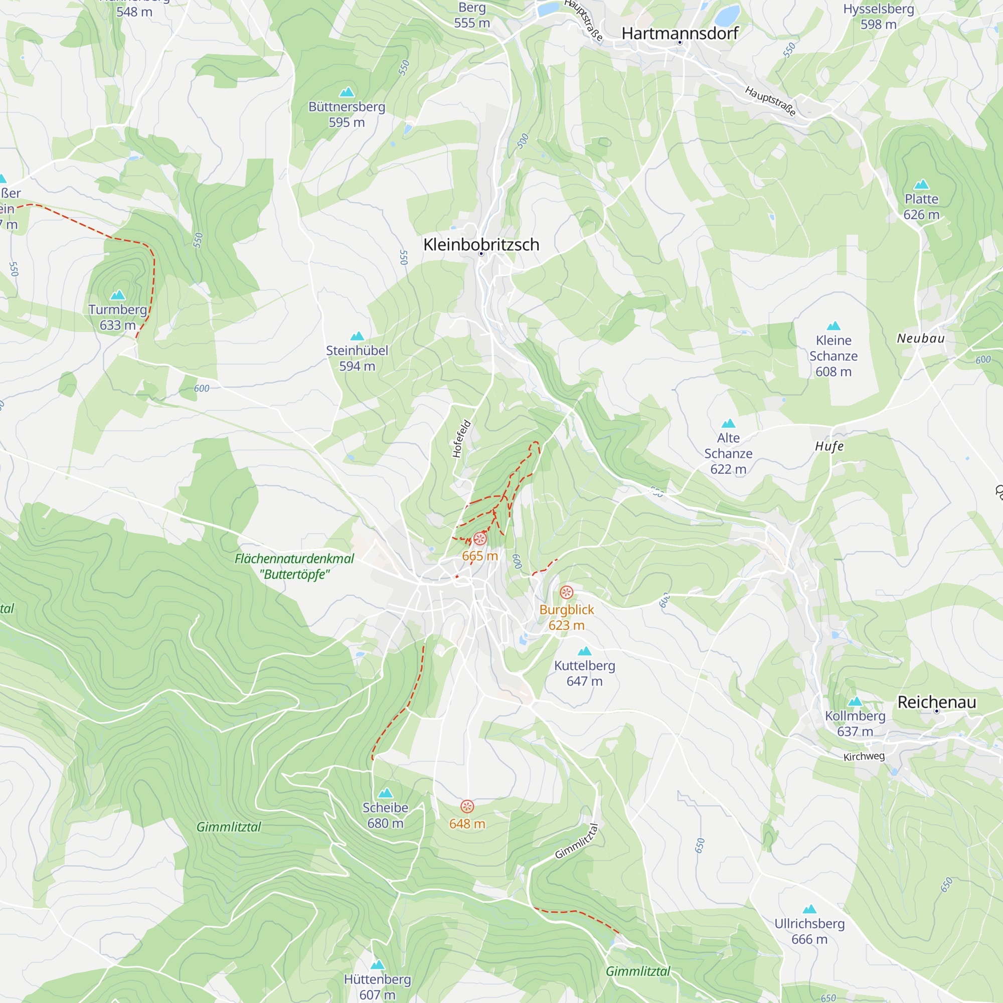 Parkhütte map