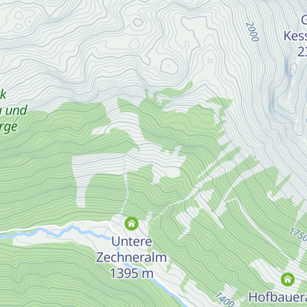 Map of Obere Zechneralm