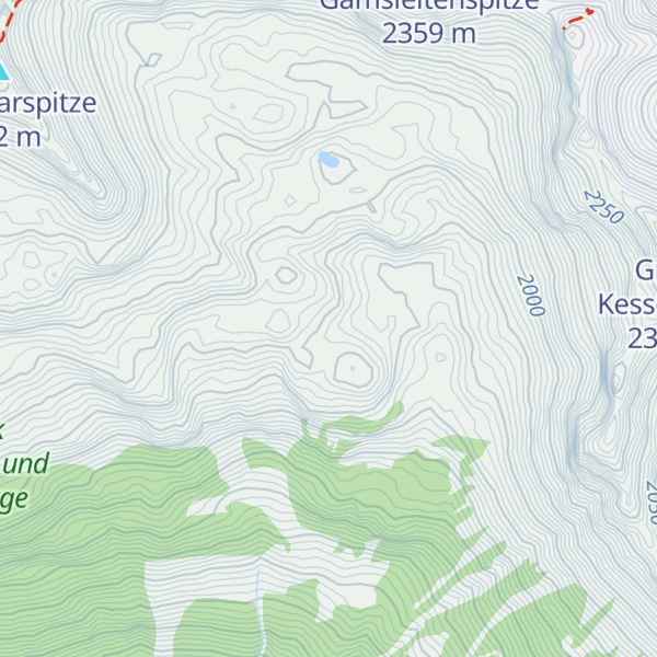 Map of Zechneralm