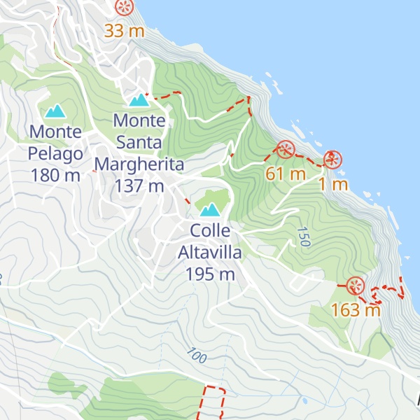 Map of Colle Altavilla