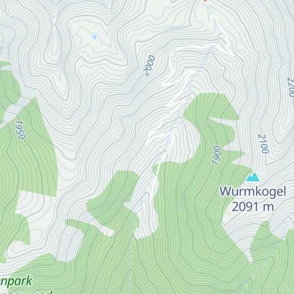 Map of Lenzlalm