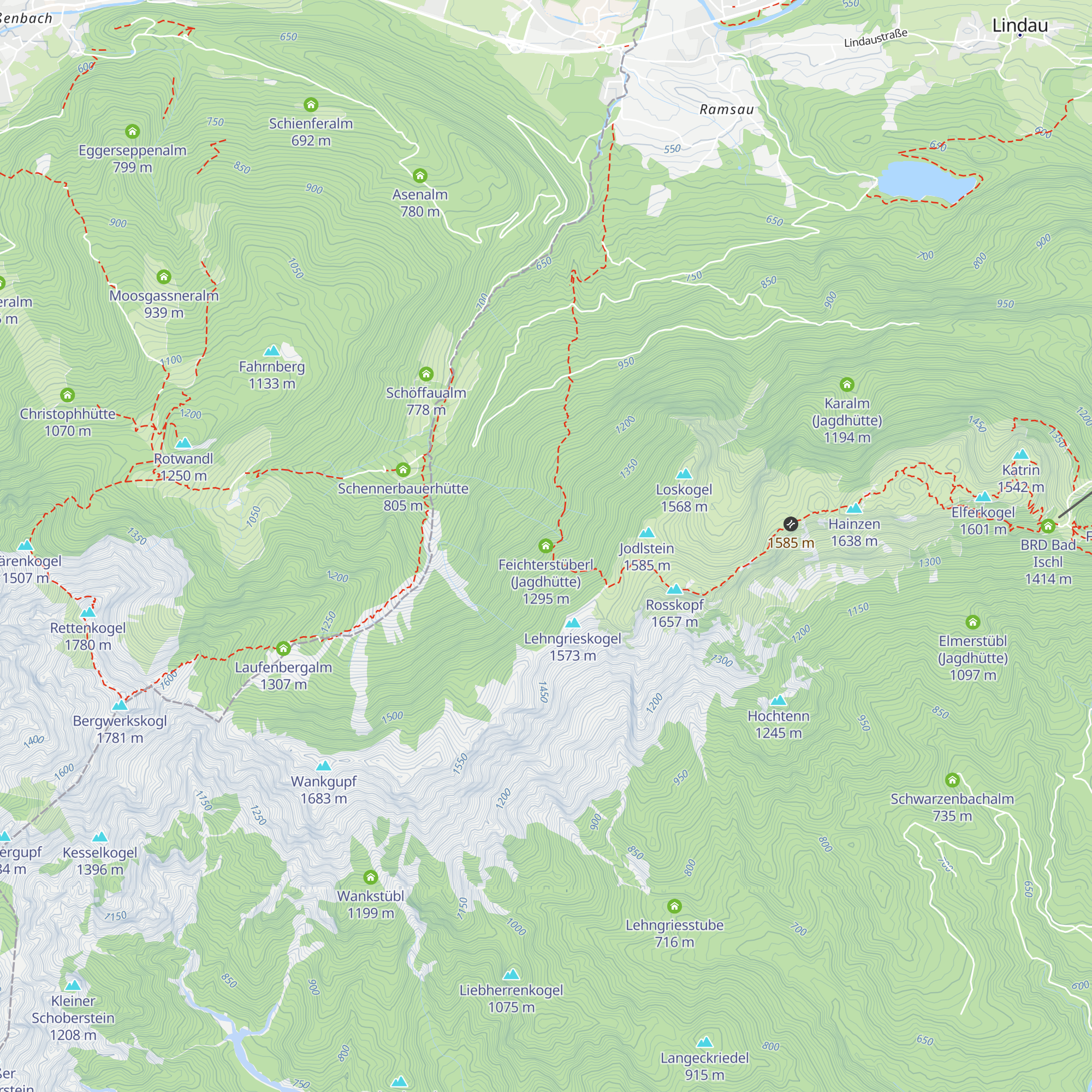Feichterstüberl (Jagdhütte) map