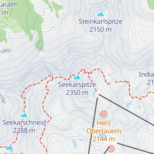 Map of Seekarspitze