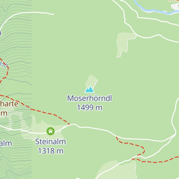 Map of Moserhörndl