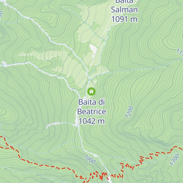 Map of Baita di Beatrice