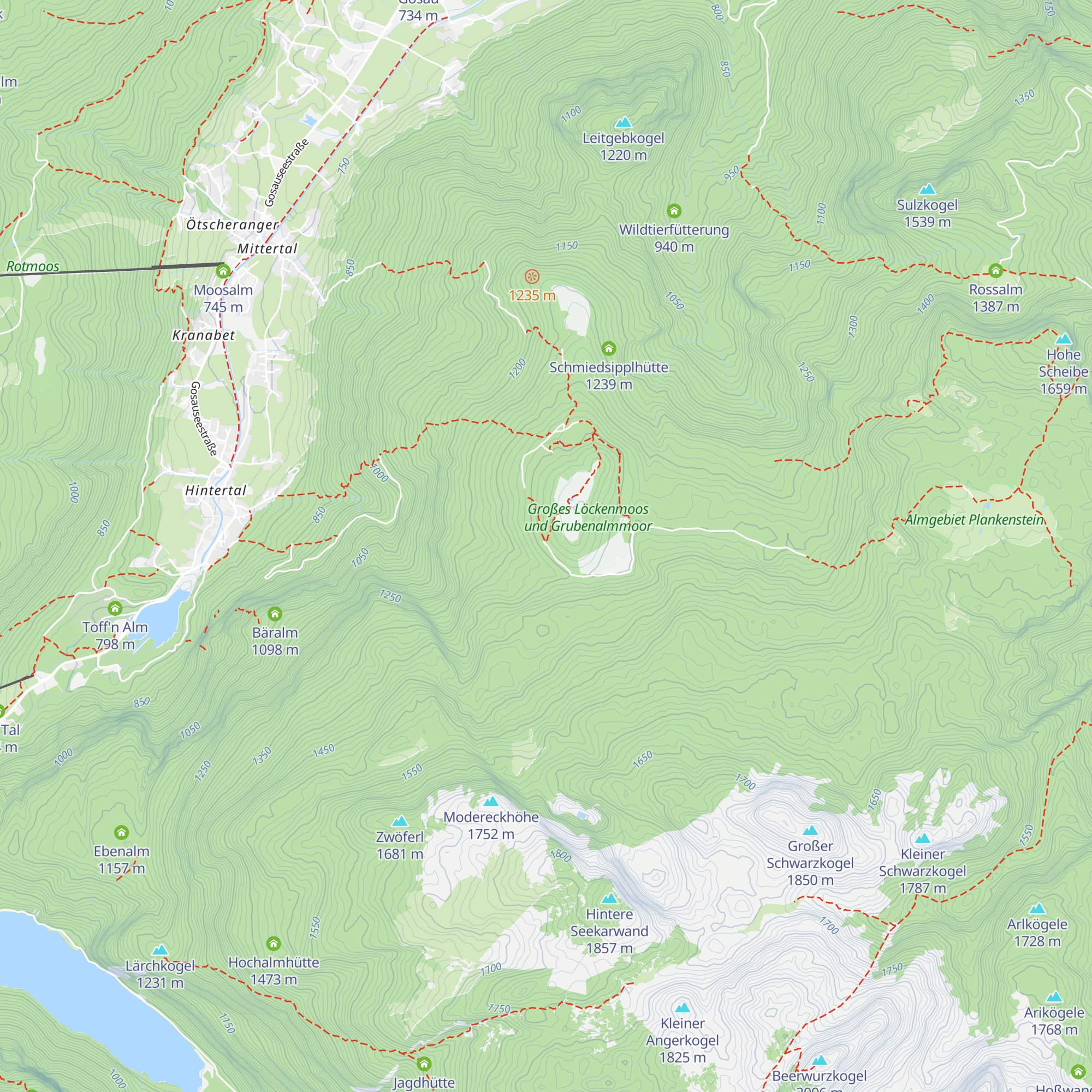 Hintere Grubalm map