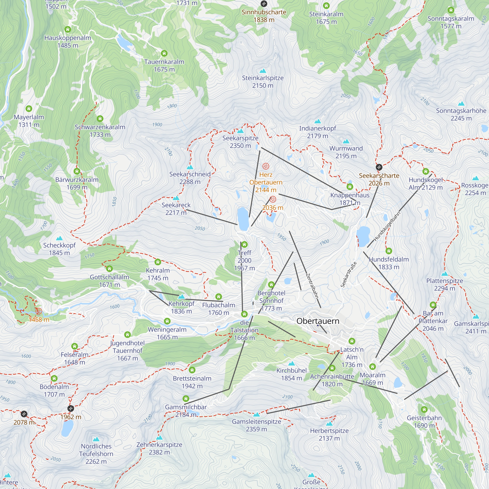 Treff 2000 map