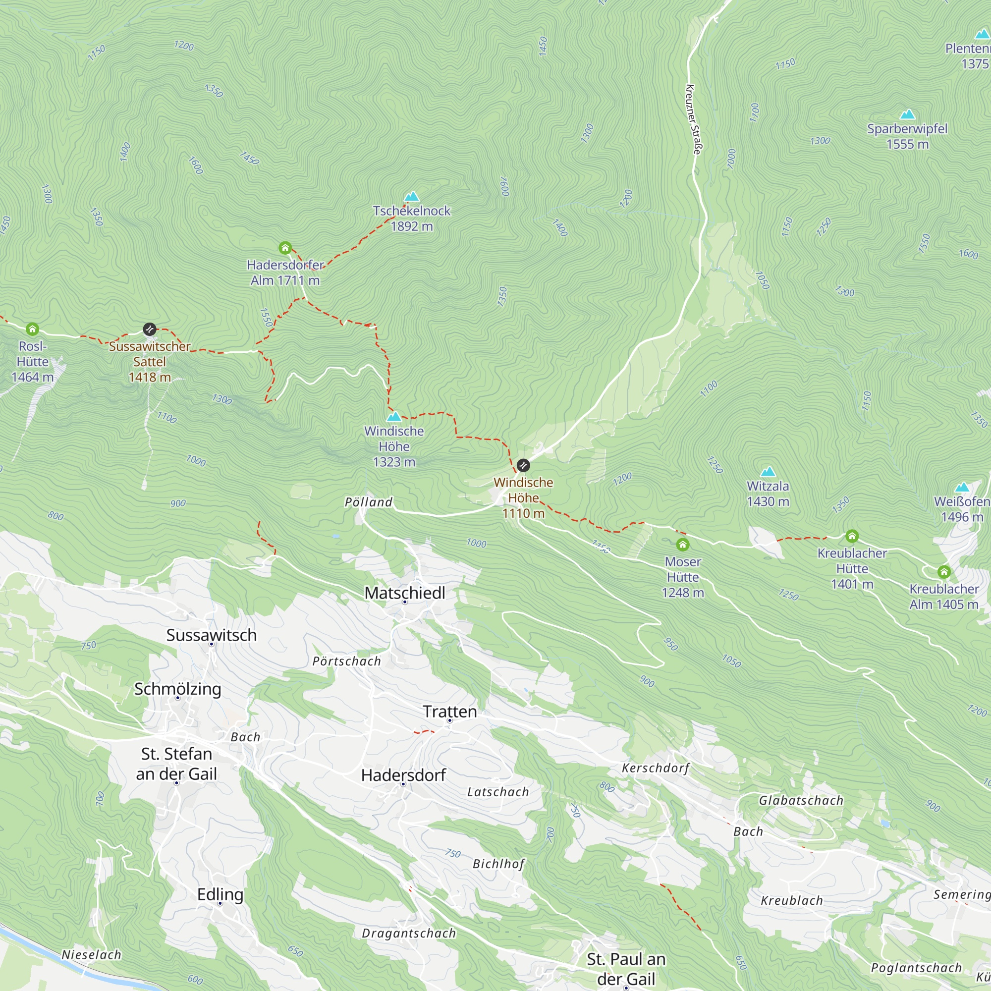 Gasthof zum Enzian map