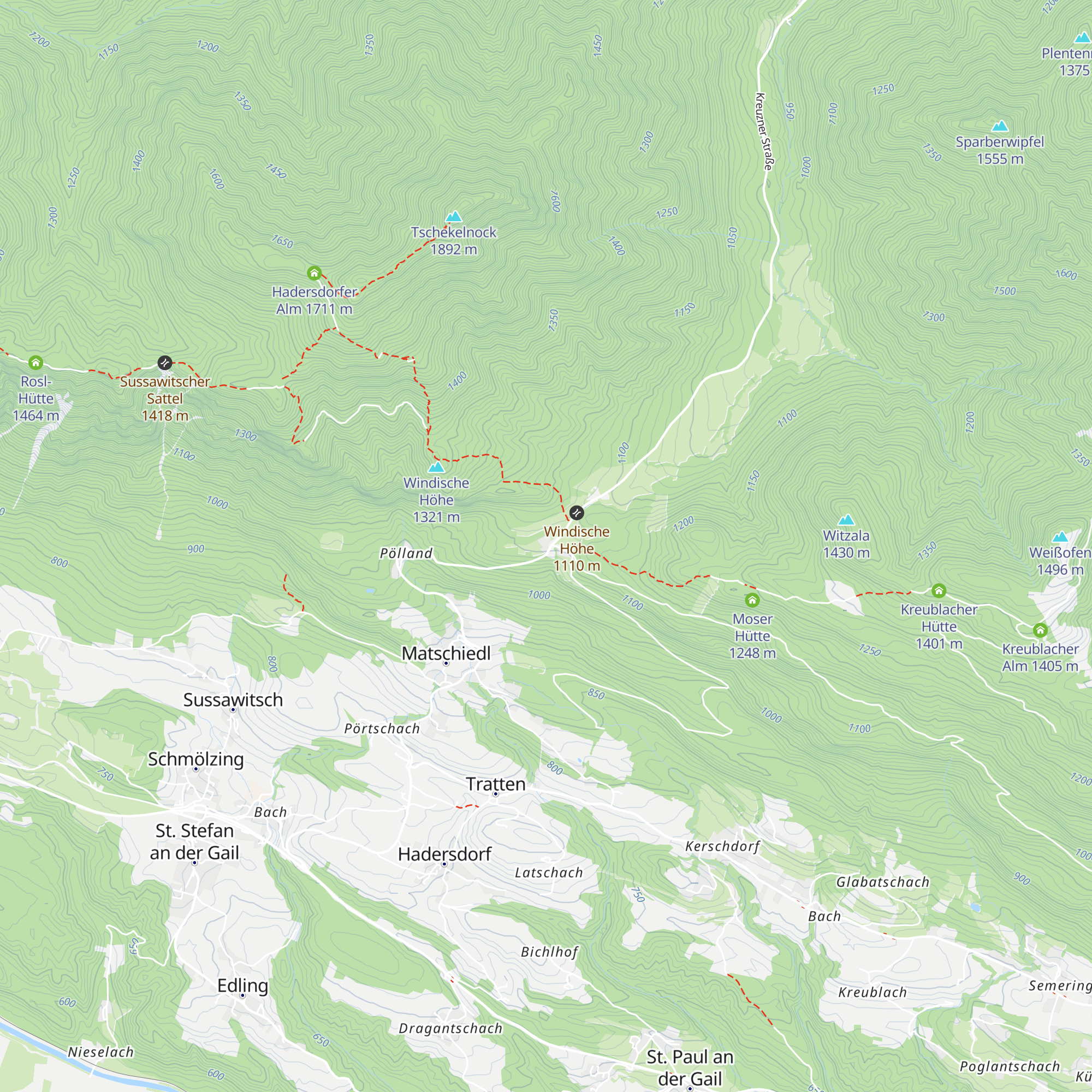 Gasthof zum Enzian map