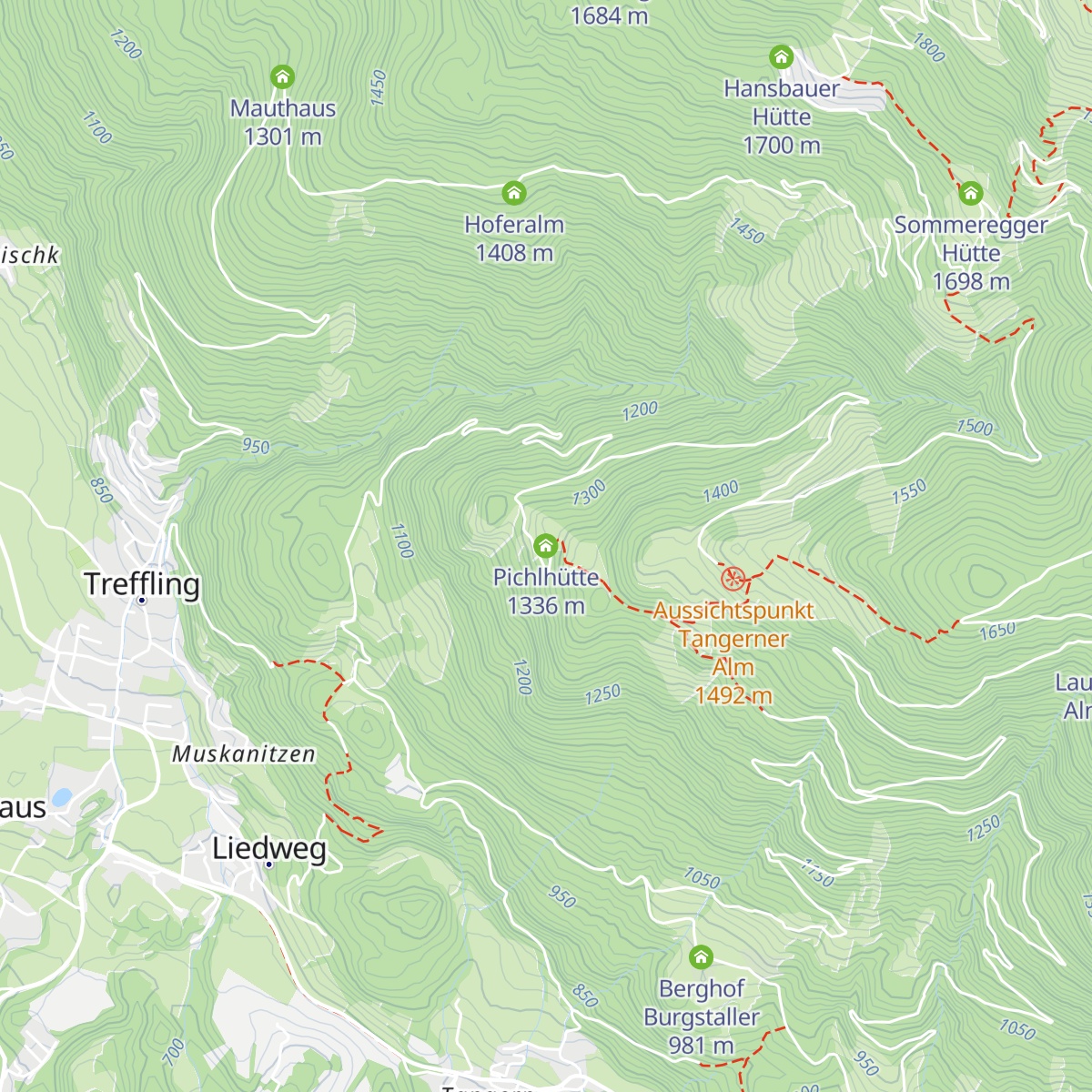Pichlhütte map