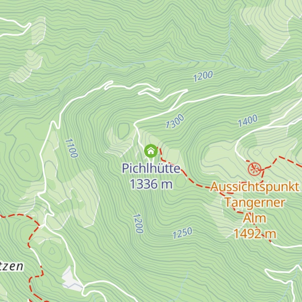 Map of Pichlhütte