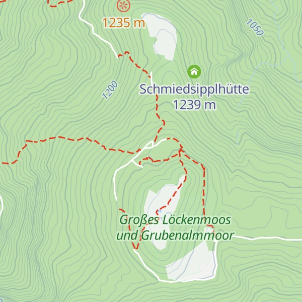 Map of Badstub'n Hütte