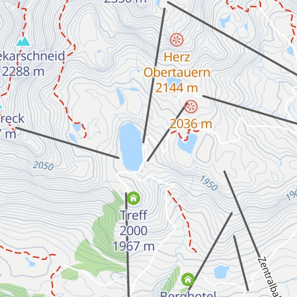 Map of Hochalm