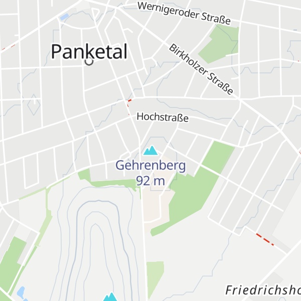 Map of Gehrenberg