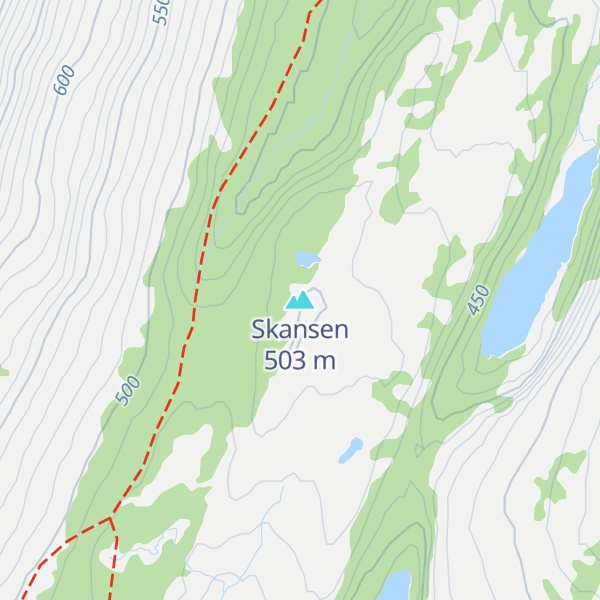 Map of Skansen