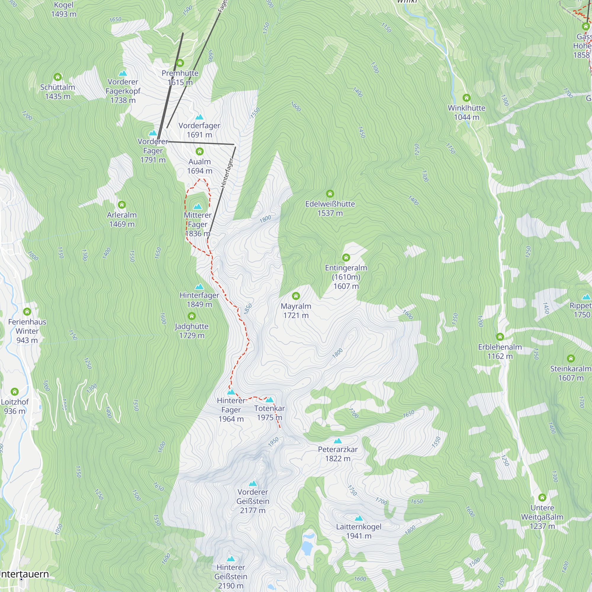 Mayralm map