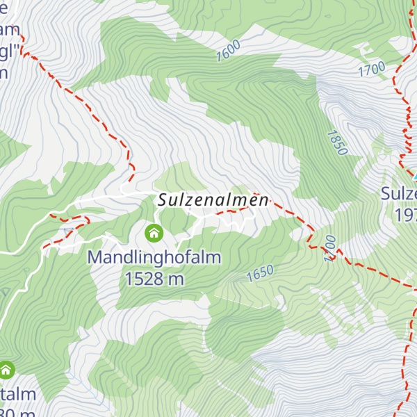 Map of Krahlehenhütte