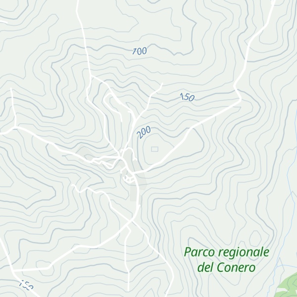 Map of Montirozzo
