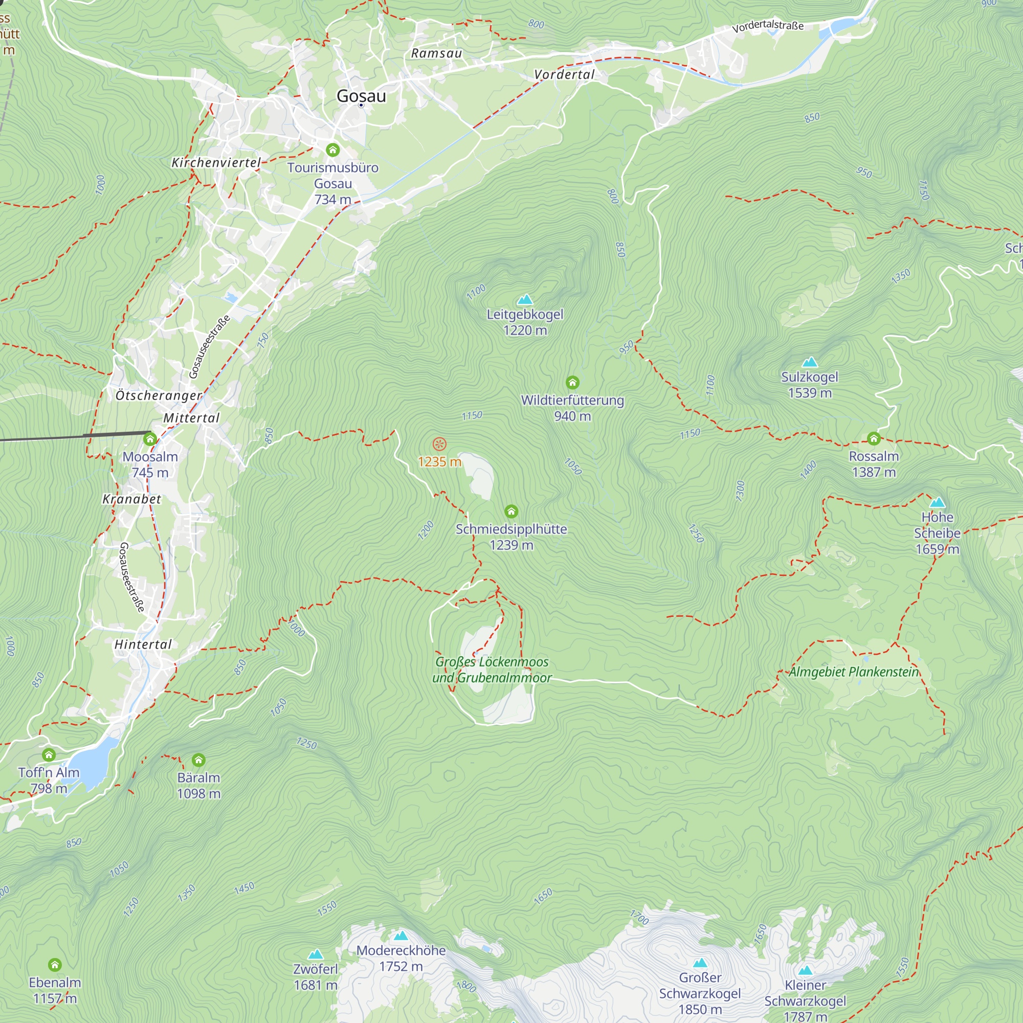 Schmiedsipplhütte map