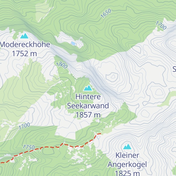 Map of Hintere Seekarwand