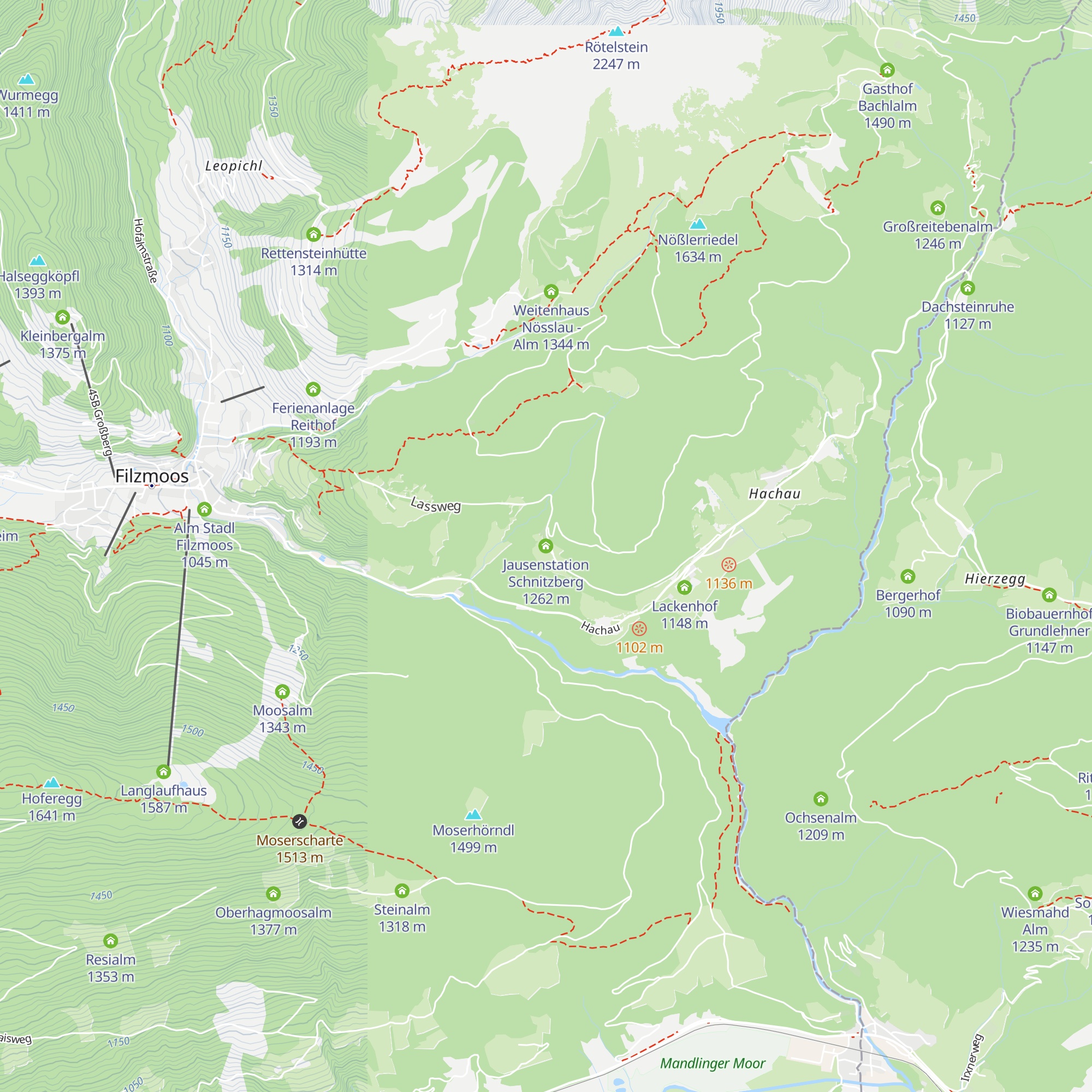 Jausenstation Schnitzberg map