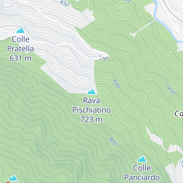 Map of Rava Pischiatino