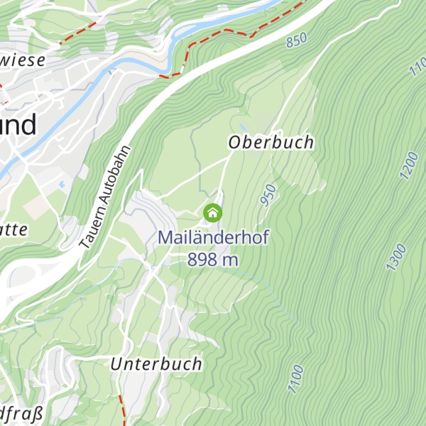 Map of Mailänderhof