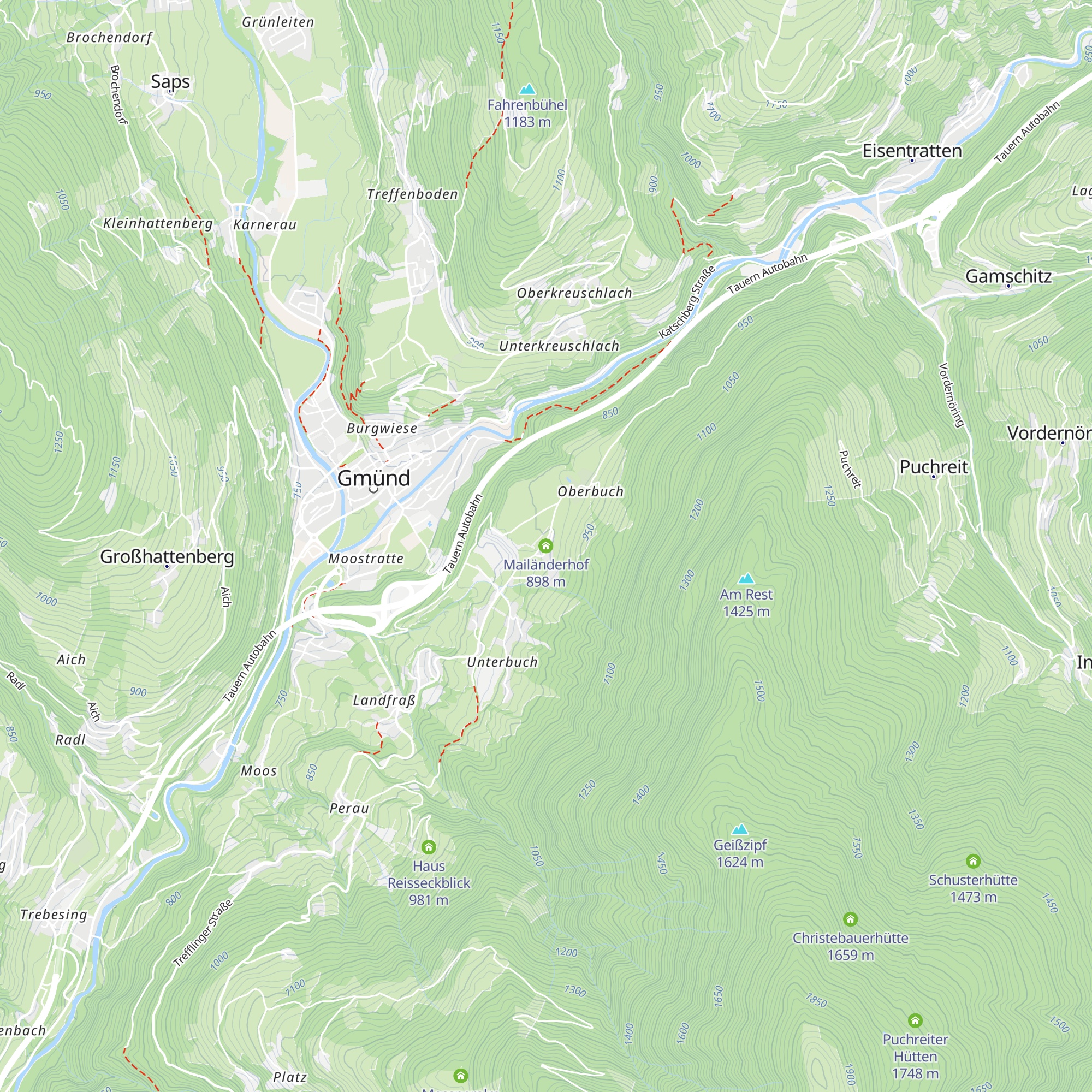 Mailänderhof map