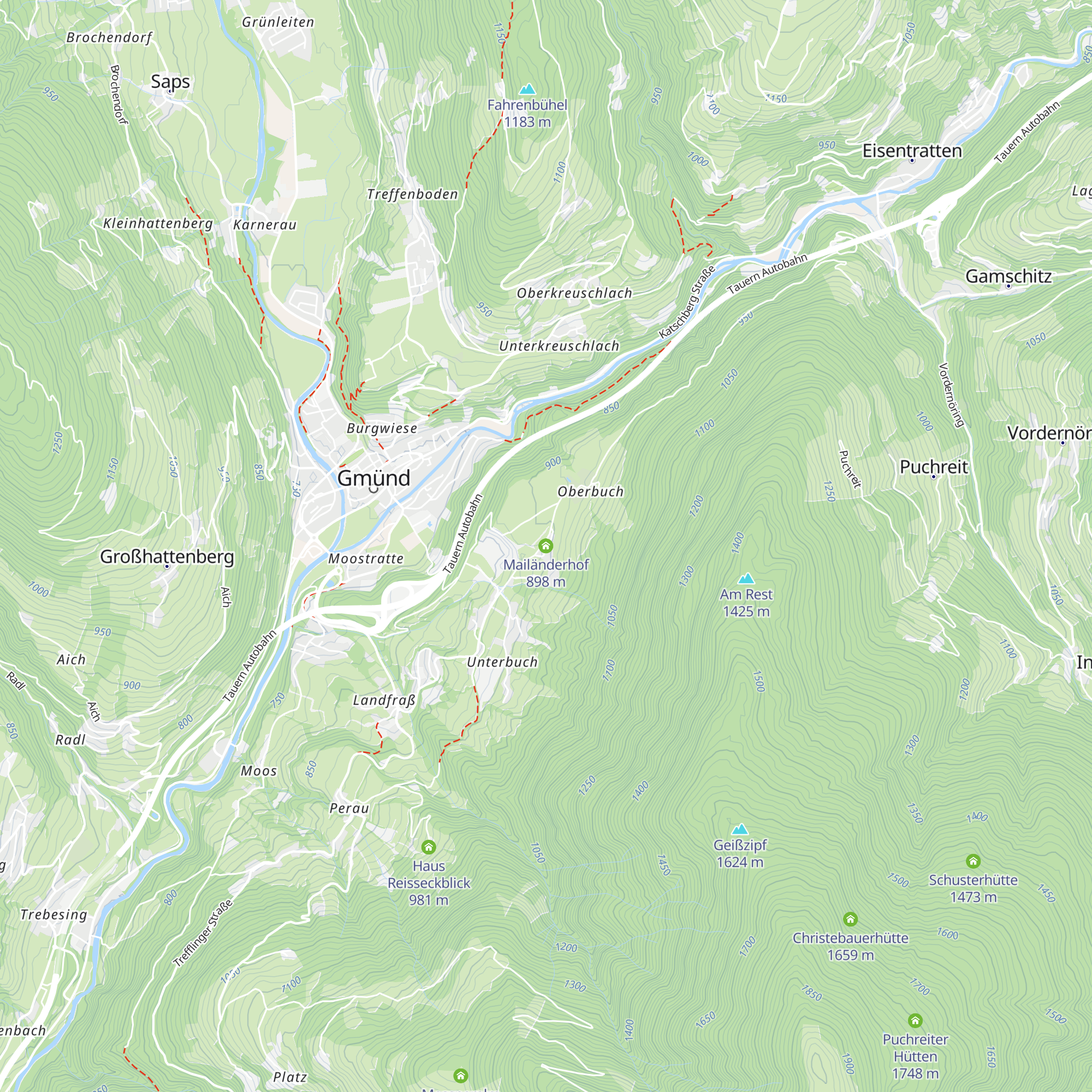 Mailänderhof map