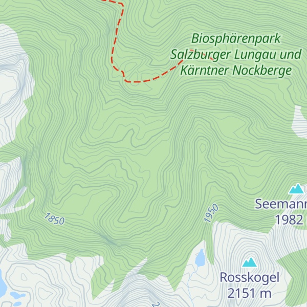 Map of Hohe Nock