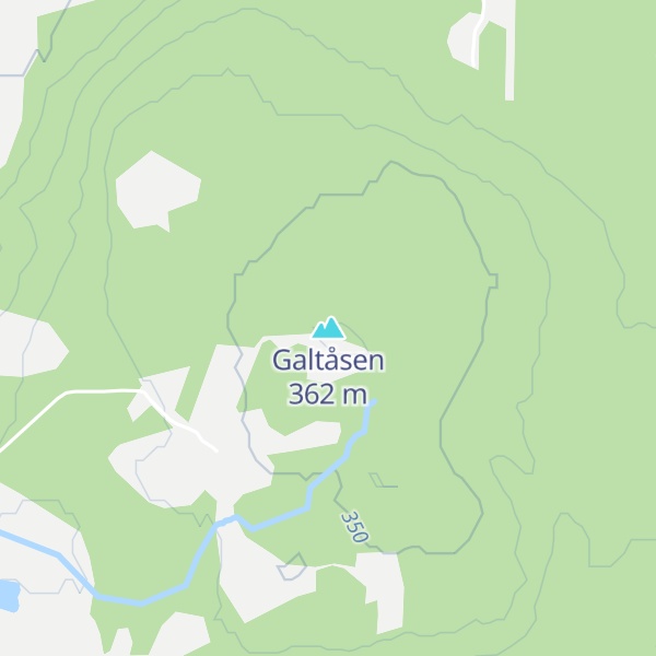 Map of Galtåsen