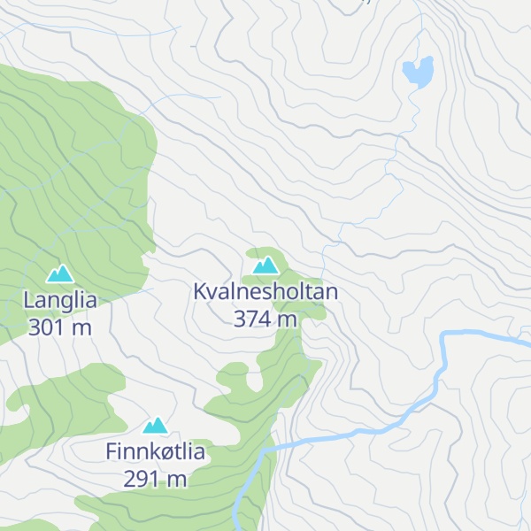 Map of Kvalnesholtan