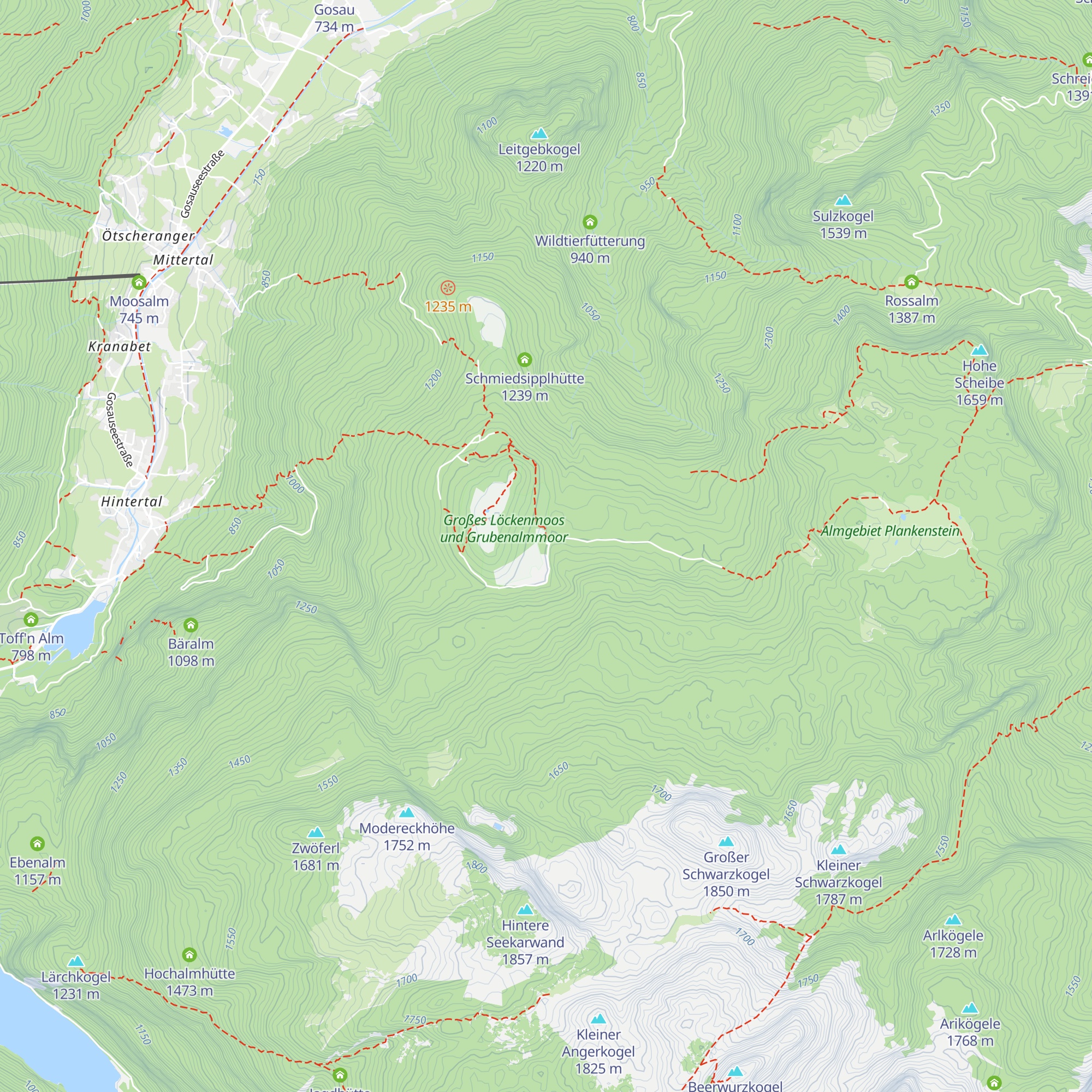Grub-Alm map