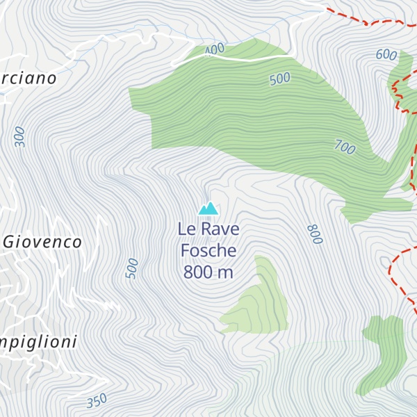 Map of Le Rave Fosche