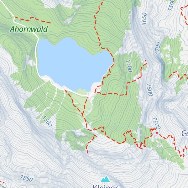 Map of Hohe Holzmeister Alm
