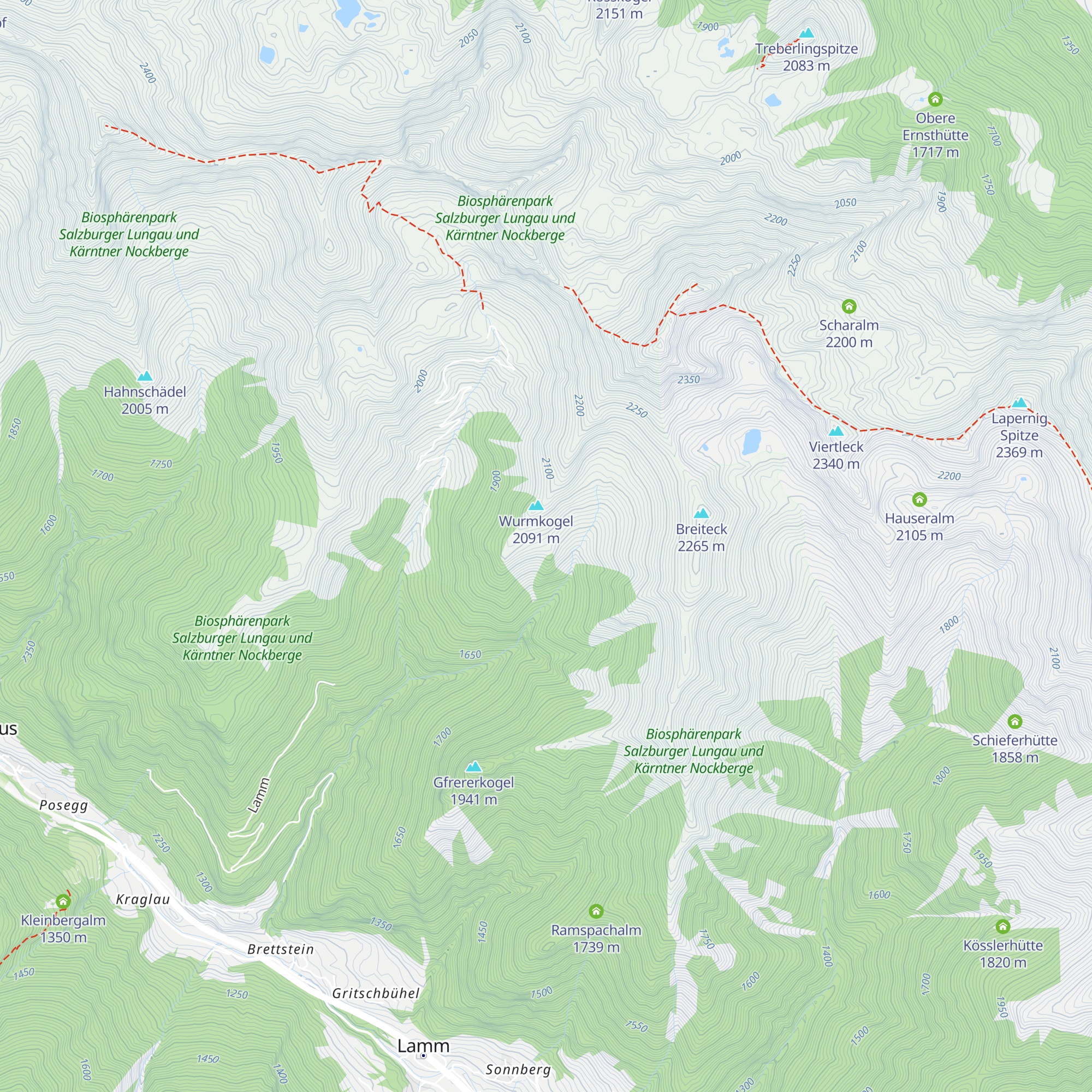 Mooasalm map