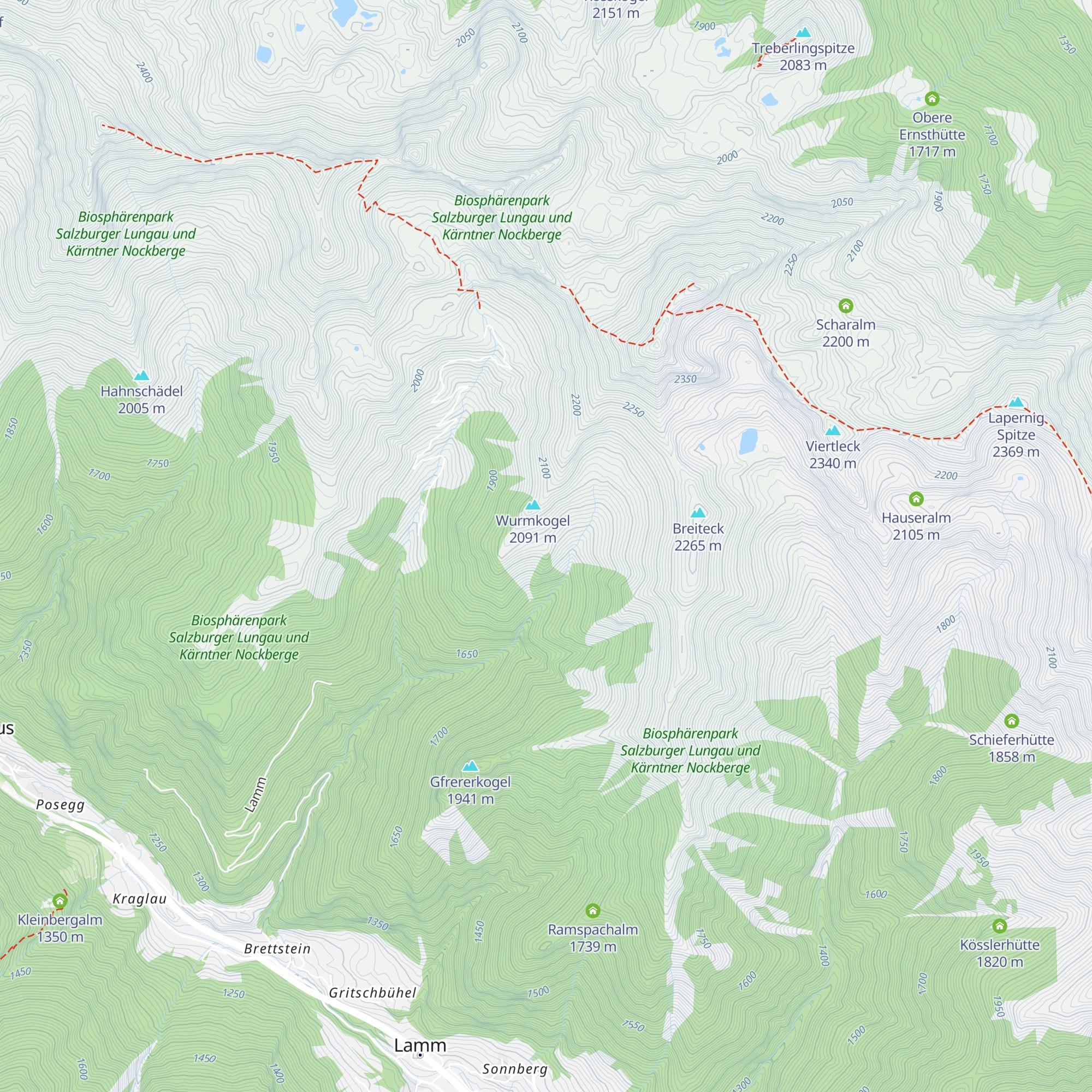 Moosalm map
