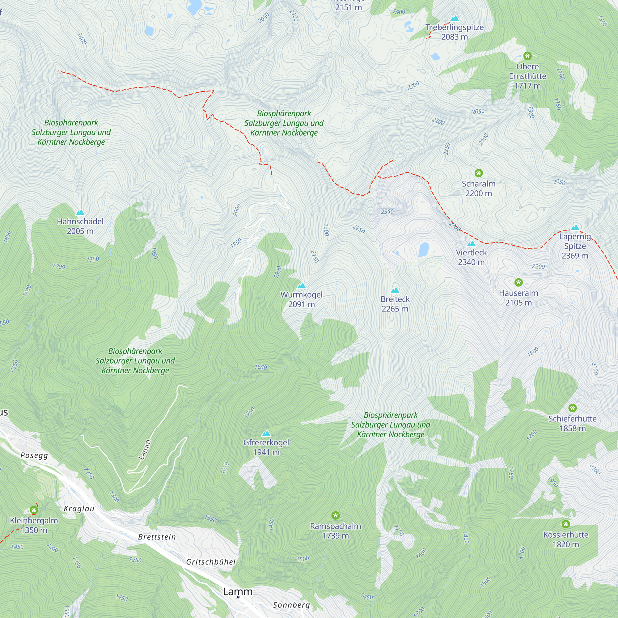 Moosalm map