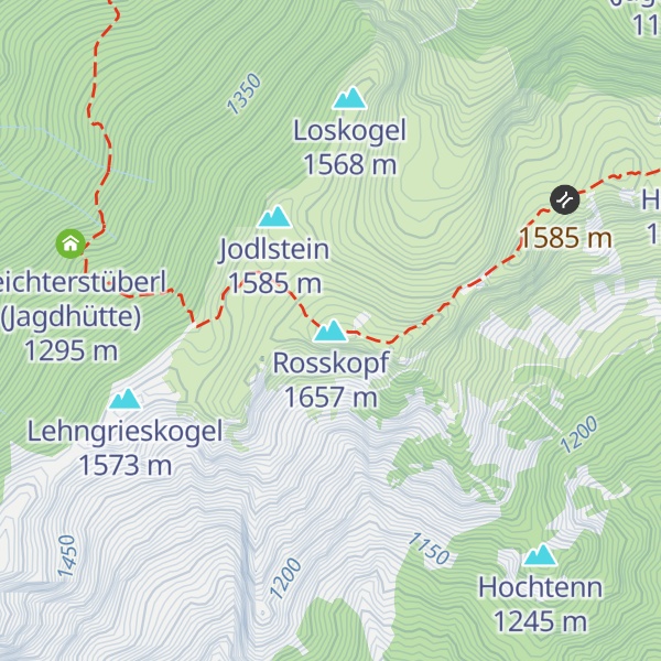 Map of Rosskopf