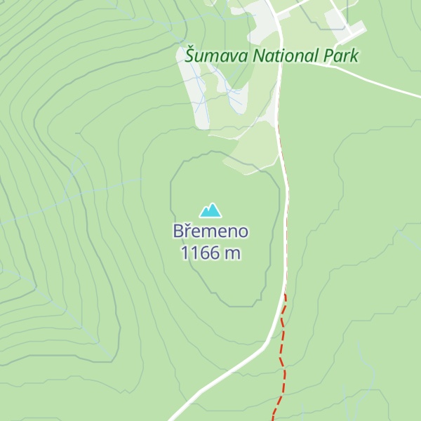 Map of Břemeno