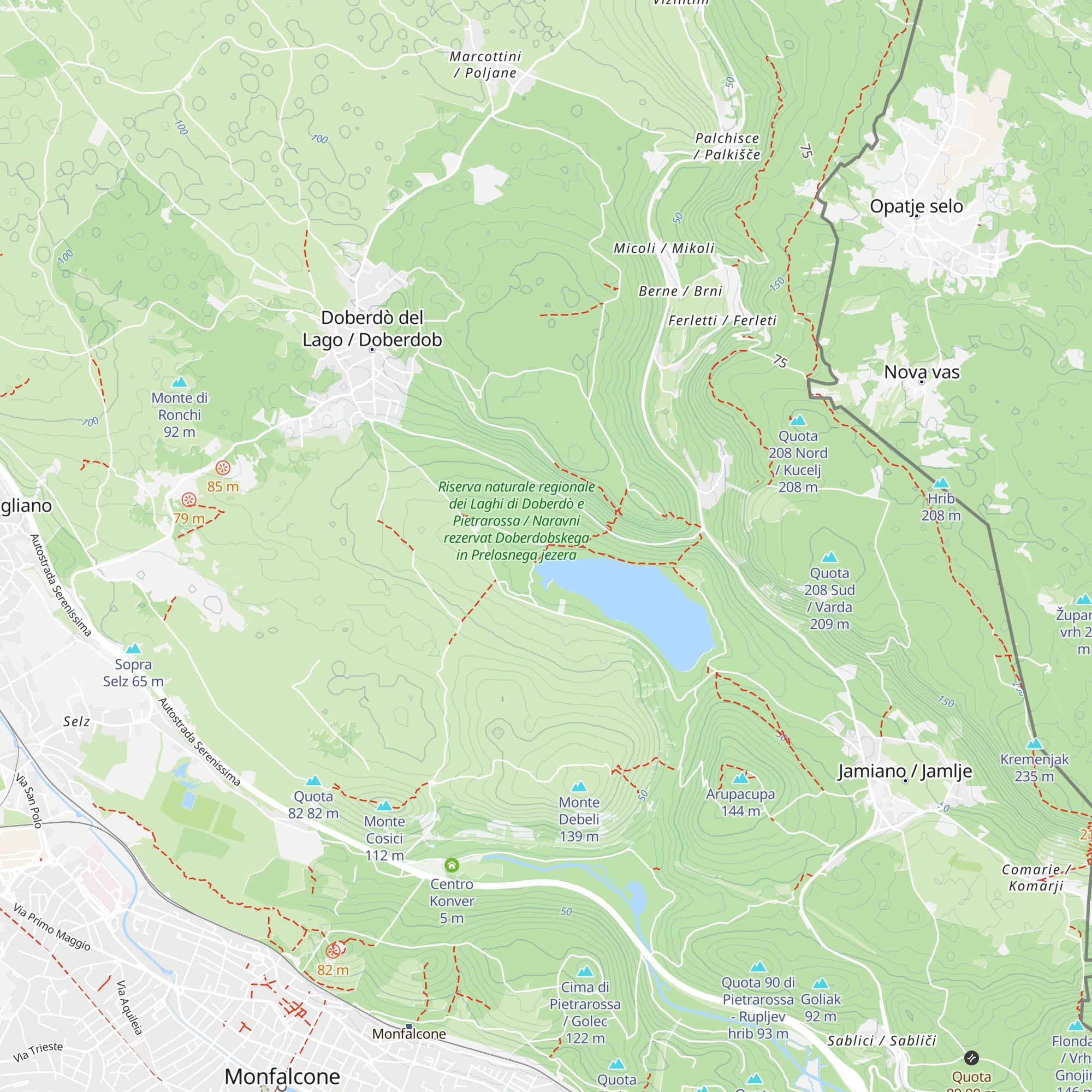 Paludario map