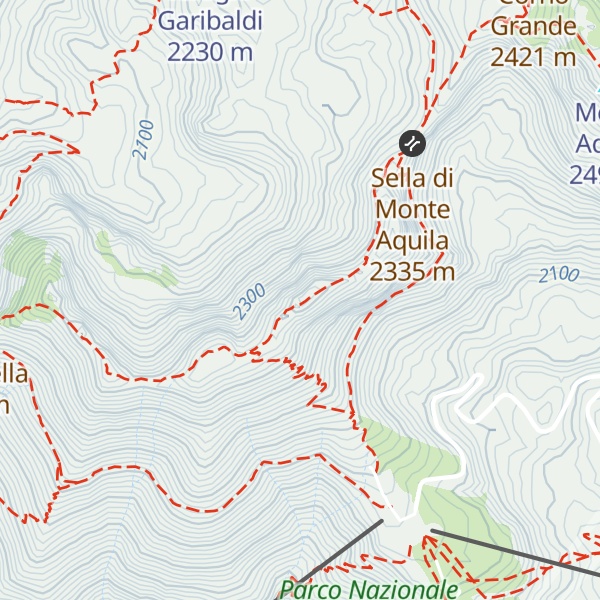 Map of Picco Confalonieri