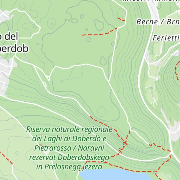 Map of Colle Nero