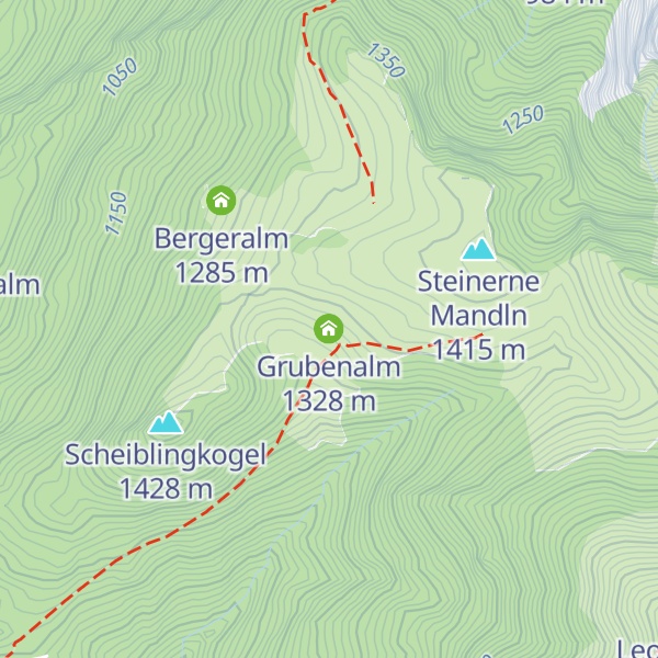 Map of Grubenalm